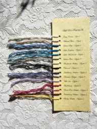 Fingering/Light Sport Weight Color/Sample Card - More Details