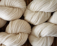 Natural Cream - 2-ply Sock/Sport Wt. - More Details